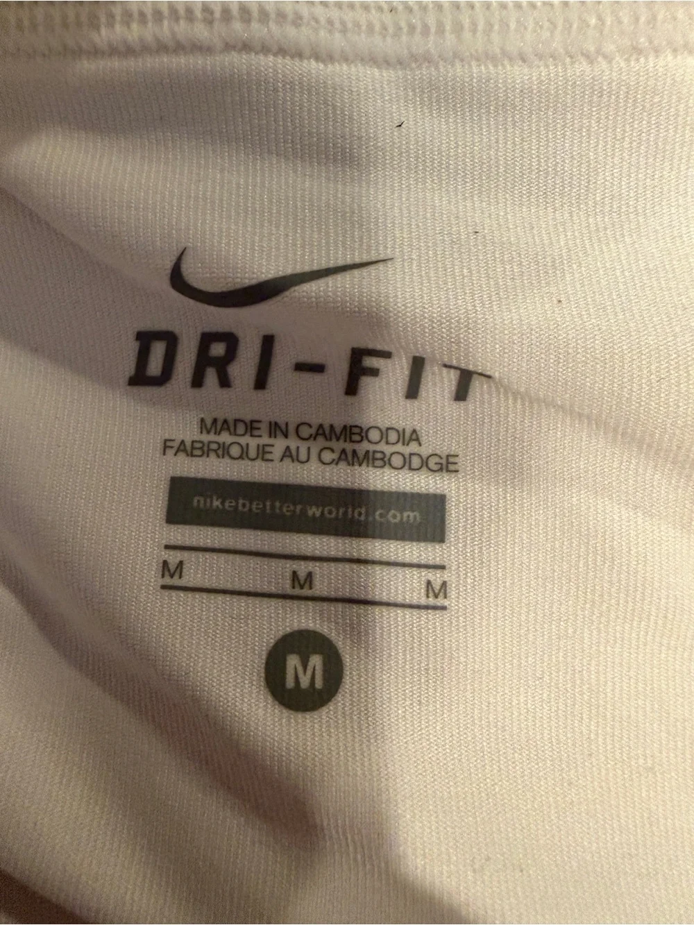 Nike Dri-FIT White Athletic Tennis Golf Skort Women’s Medium